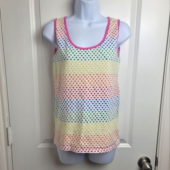 Disney Tops - I.T LOVES MICKEY X DISNEY Rainbow Mickey Tank